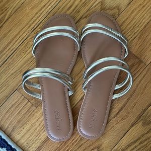 J Crew flat sandals